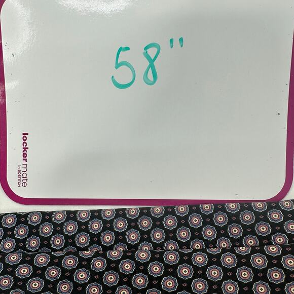 Christian Dior Silk Tie Blue & Mauve Medallion Print 58" Luxury Designer Necktie - Picture 5 of 5